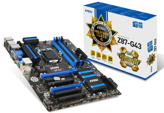 Z87-G43 | MSI マザーボード Intel Z87チップセット | 株式会社アスク