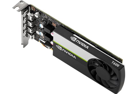 NVIDIA T600 グラフィックボード GPU ロープロファイル.