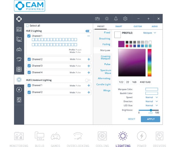 CAMソフトウェアでPCをコントロール