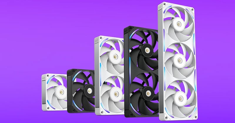 複数ファンを一体化したシングルフレームデザイン