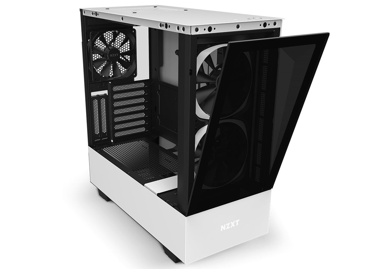 NZXT H510 ELITE  whiteファン付き