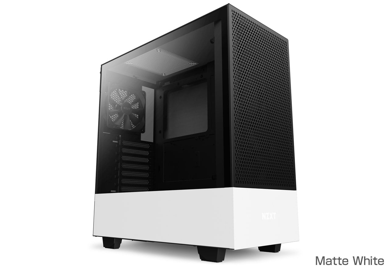 NZXT H510 White \u0026 Black ミドルタワーPCケース