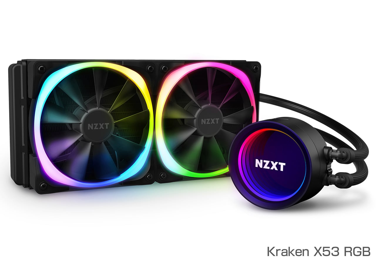 Kraken X RGBシリーズ | NZXT 水冷一体型CPUクーラー | 株式会社アスク