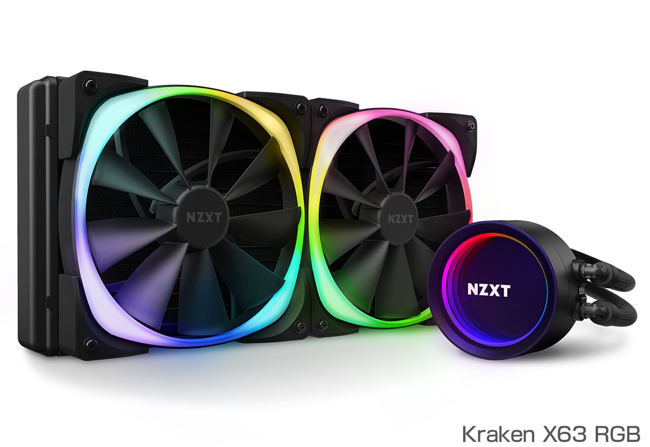 Kraken X RGBシリーズ | NZXT 水冷一体型CPUクーラー | 株式会社アスク