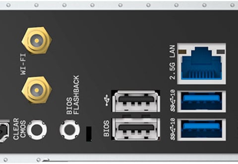 2.5ギガビットLAN、Wi-Fi 6Eモジュールを搭載