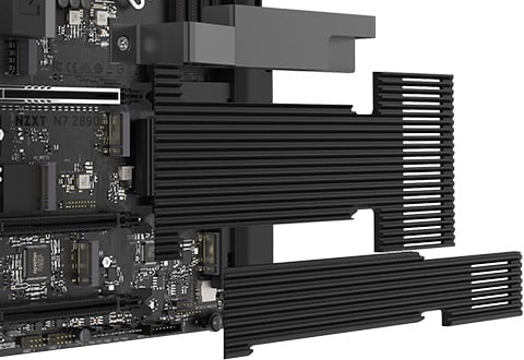 最大128GbpsのM.2スロットを装備