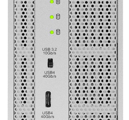 USB 3.2 Gen 2に切り替え可能
