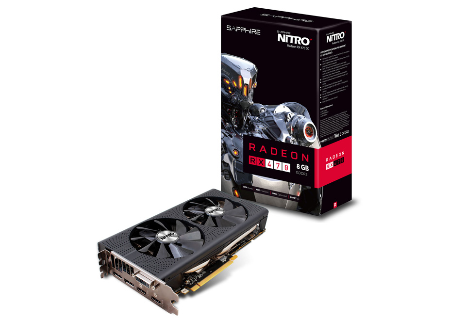 Sapphire NITRO+ Radeon RX 470 8G GDDR5OC