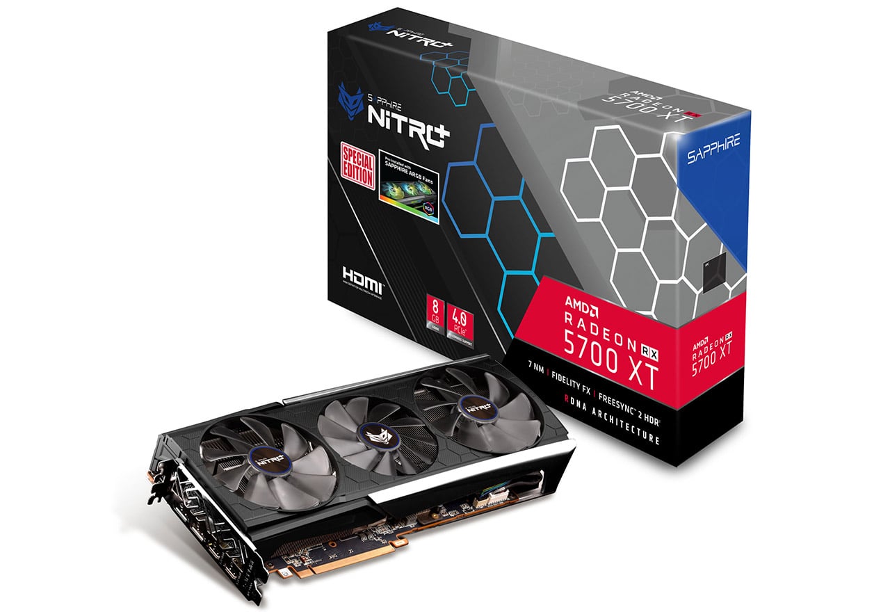 未開封 SAPPHIRE NITRO+ RX 5700 XT オーバークロック