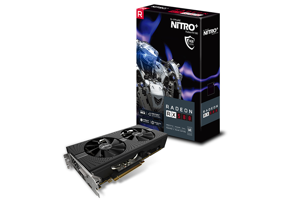 SAPPHIRE NITRO+ RADEON RX 580 8G GDDR5 OC | SAPPHIRE グラフィック ...