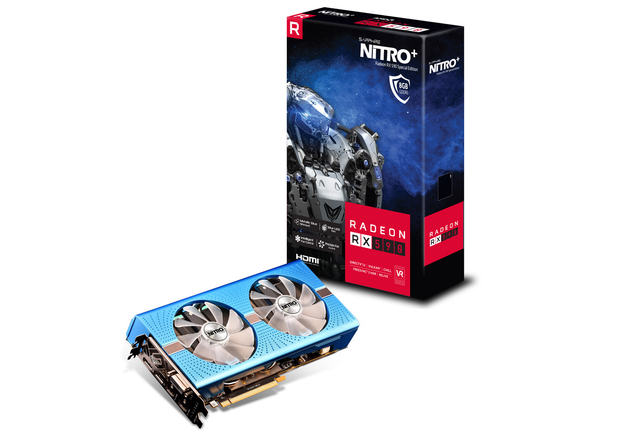 SAPPHIRE NITRO+ RADEON RX 590 8G GDDR5 SPECIAL EDITION | SAPPHIRE