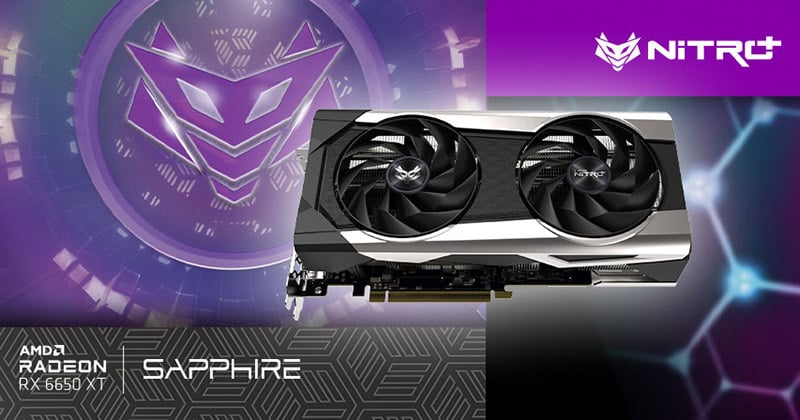 Sapphire NITRO Radeon RX 6650 XT GAMING OC グラフィックスボード