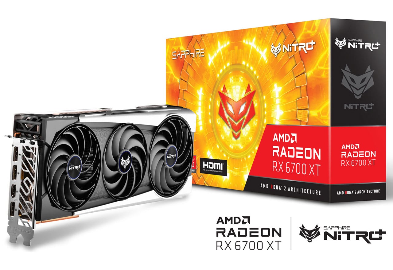 Radeon RX 6700 XT OC 12G SAPPHIRE NITRO＋