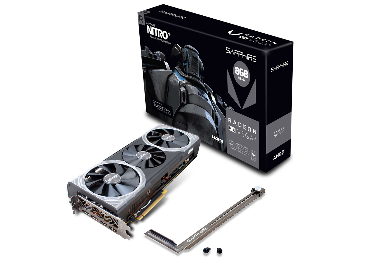 SAPPHIRE NITRO+ RADEON RX VEGA 56 8G HBM2 LIMITED EDITION