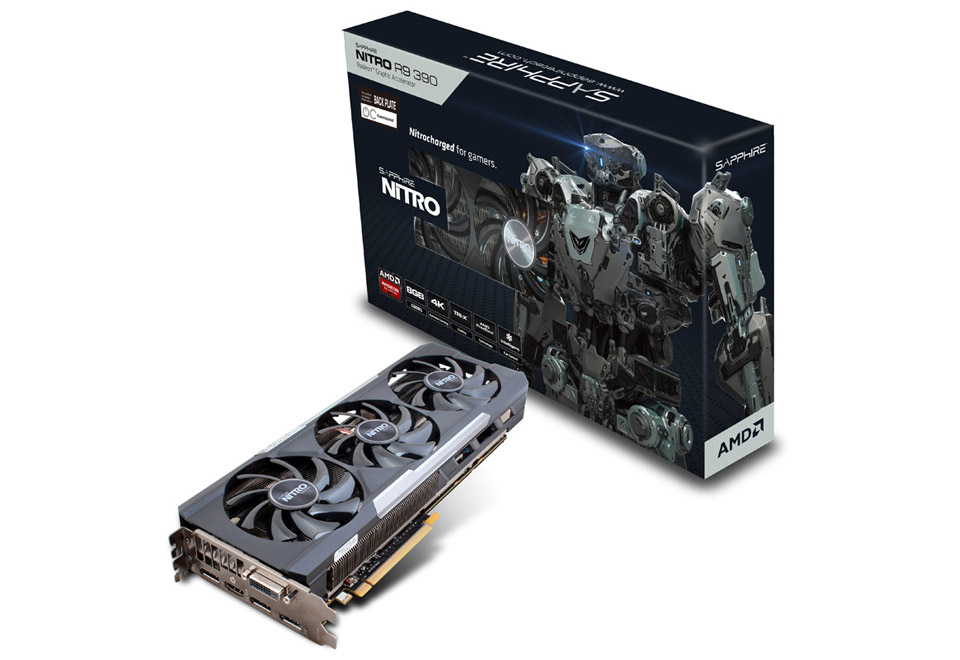 Sapphire NITRO Radeon R9 390 8G GDDR5 with Back Plate | SAPPHIRE ...