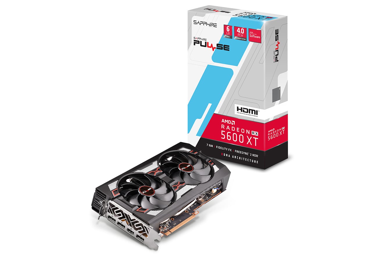 SAPPHIRE PULSE RADEON RX 5600 XT 6G GDDR6 | SAPPHIRE グラフィック ...