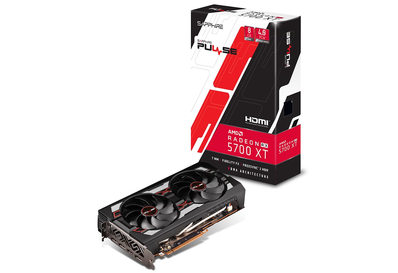 SAPPHIRE PULSE RADEON RX 5700 XT 8G | SAPPHIRE グラフィックボード ...