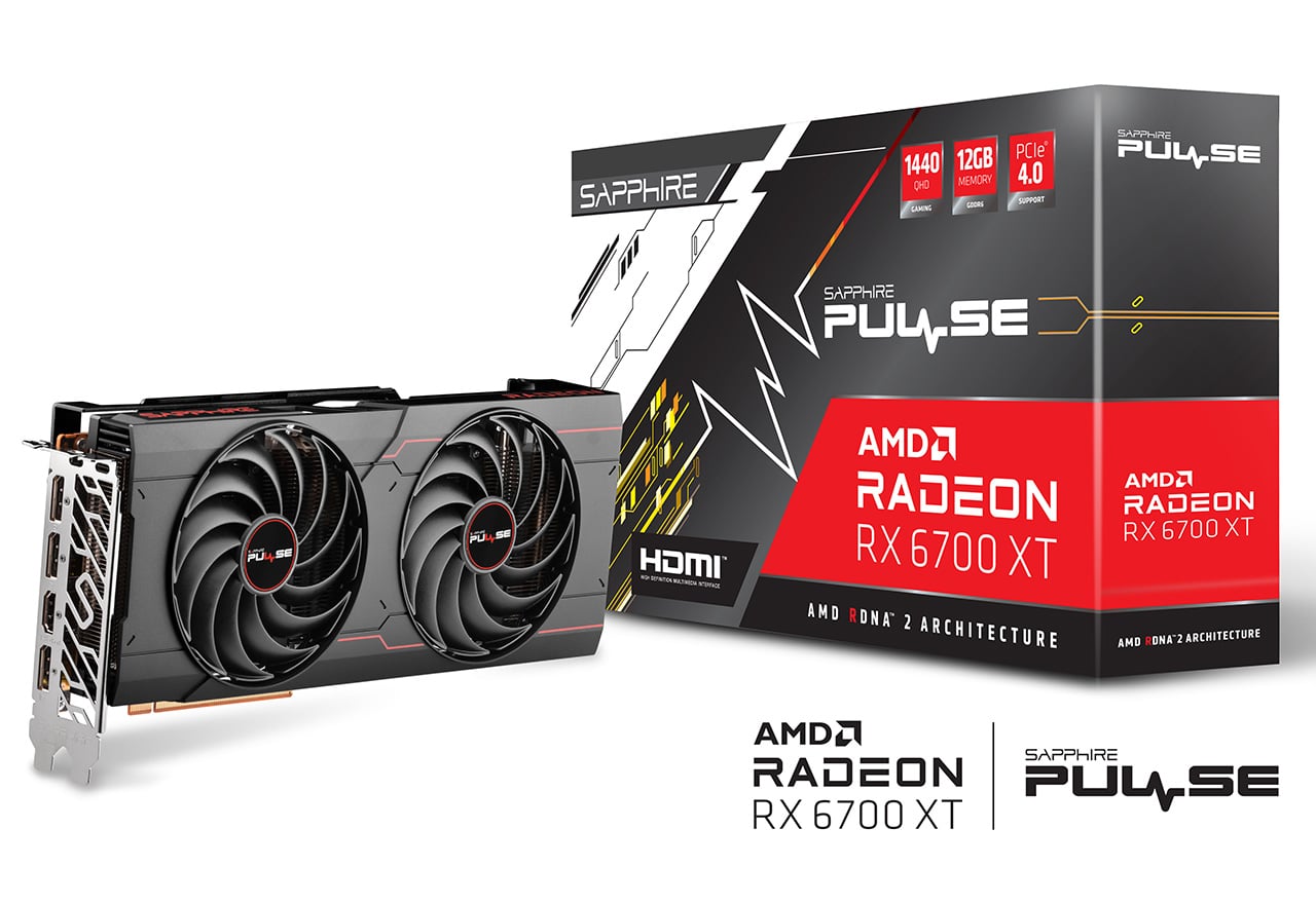 SAPPHIRE PULSE Radeon RX 6700 XT OC 12G GDDR6 | SAPPHIRE ...