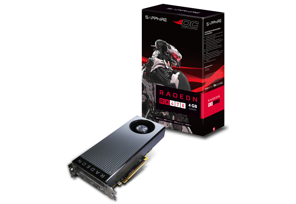 Sapphire Radeon RX 470 4G GDDR5 OC | SAPPHIRE グラフィックボード ...