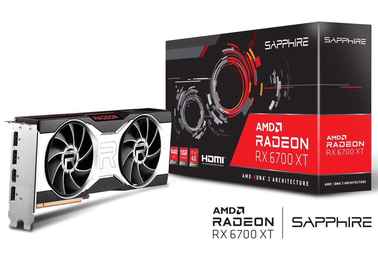 SAPPHIRE Radeon RX 6700 XT 12G GDDR6 | SAPPHIRE グラフィックボード ...