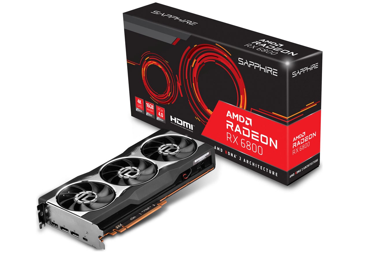 SAPPHIRE Radeon RX 6800 16G GDDR6 | SAPPHIRE グラフィックボード ...