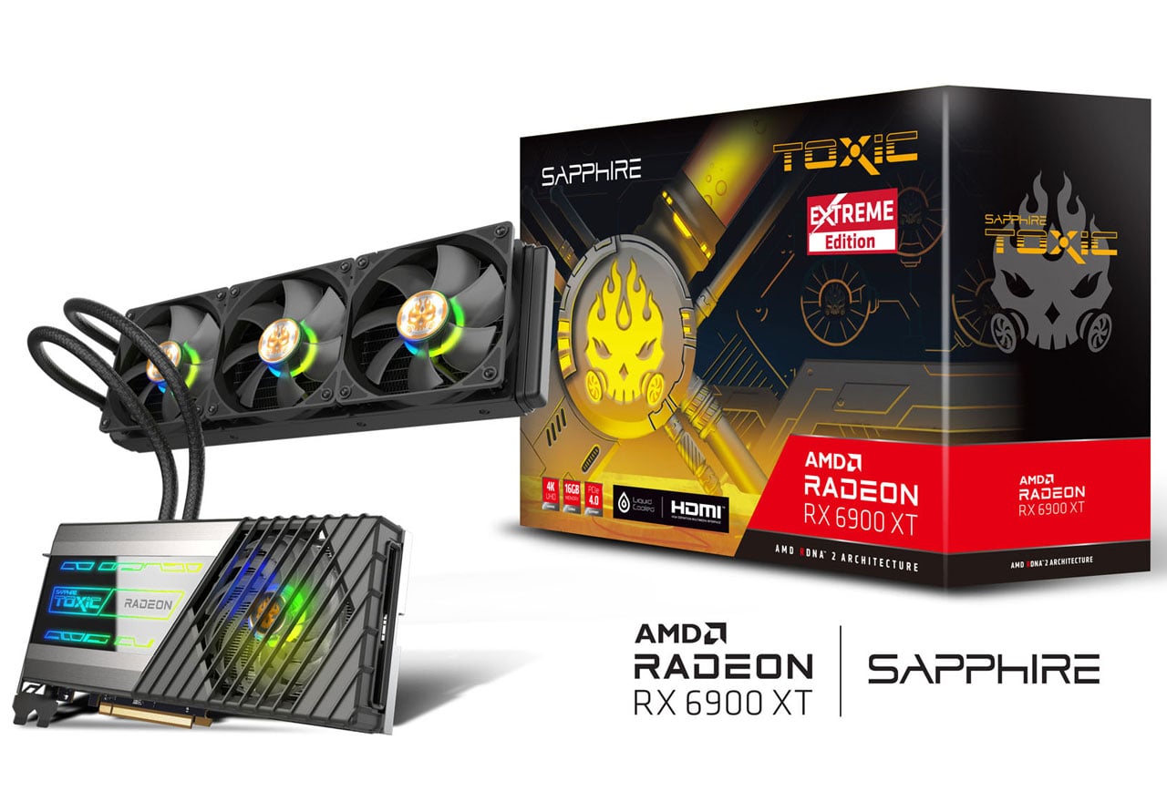 SAPPHIRE TOXIC Radeon RX 6900 XT OC 16G GDDR6 Extreme Edition 