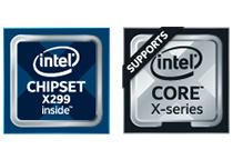 Intel X299チップセットを搭載