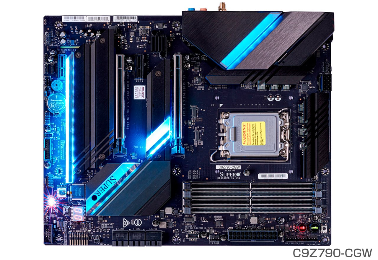 C9Z790-CGシリーズ | SuperO マザーボード Intel Z790チップセット 