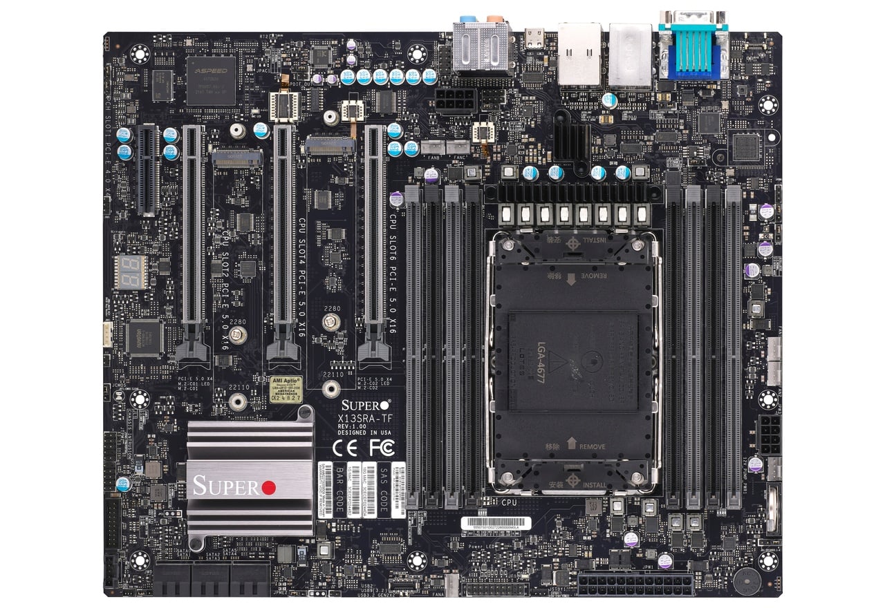 X13SRA-TF | SuperO マザーボード Intel W790チップセット | 株式会社