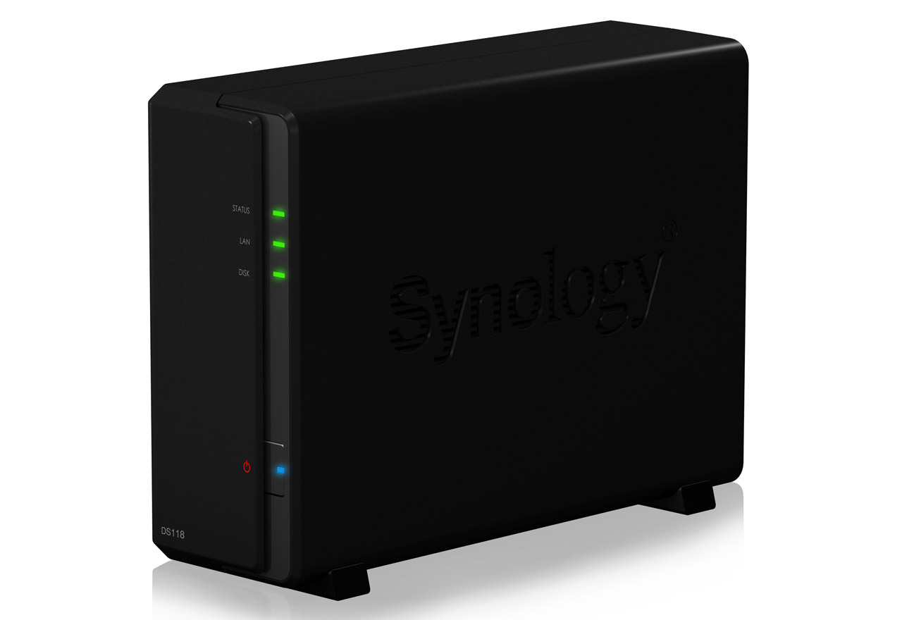 DiskStation DS118 | Synology 1ベイオールインワンNASキット | 株式会社アスク