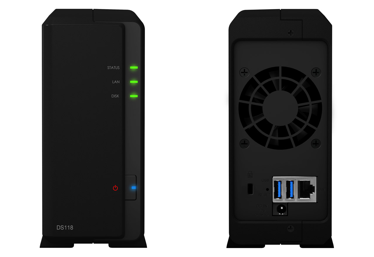 DiskStation DS118 | Synology 1ベイオールインワンNASキット | 株式会社アスク