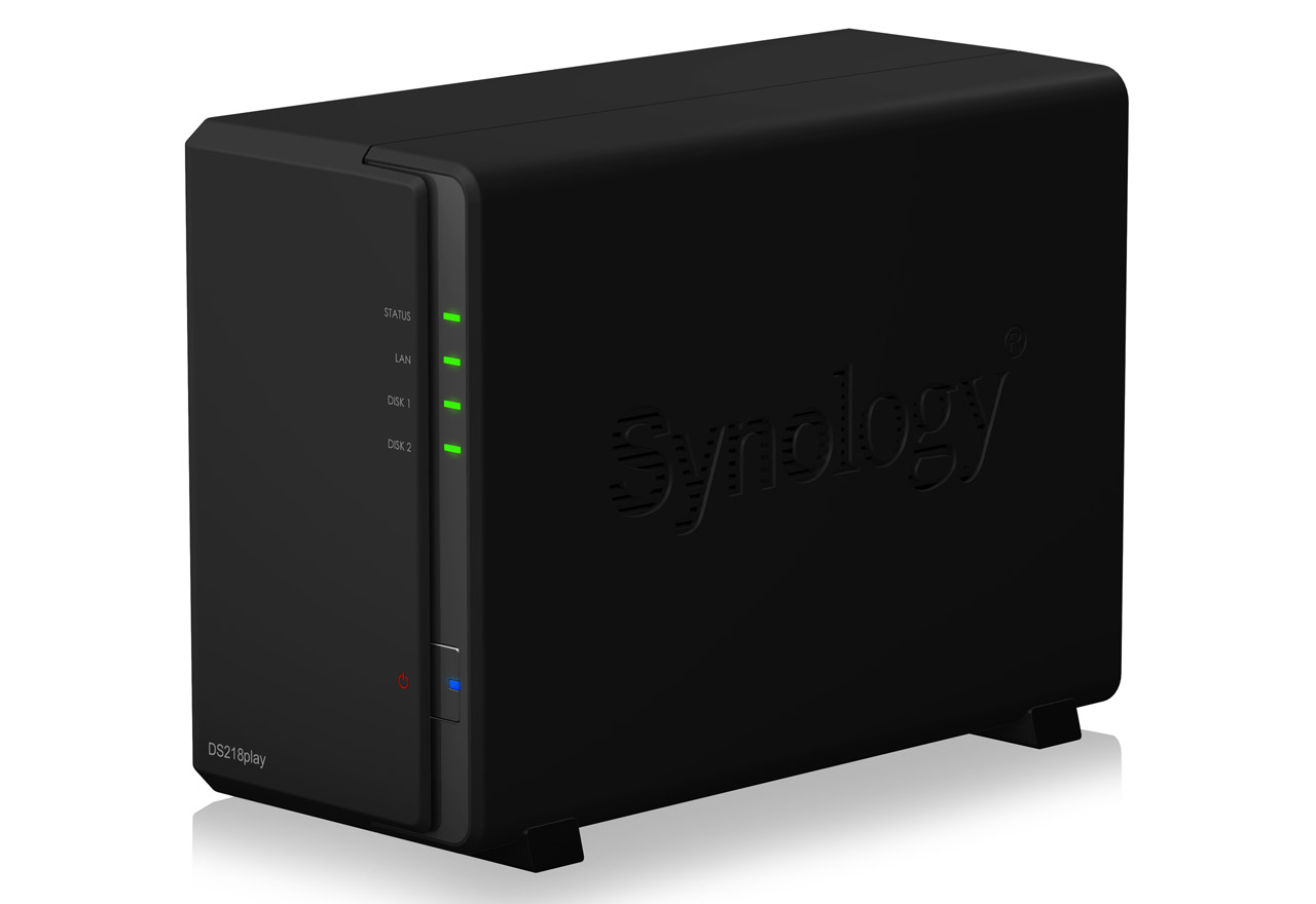 DiskStation DS218play | Synology 2ベイオールインワンNASキット ...