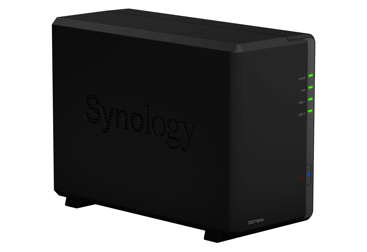 DiskStation DS218play | Synology 2ベイオールインワンNASキット ...