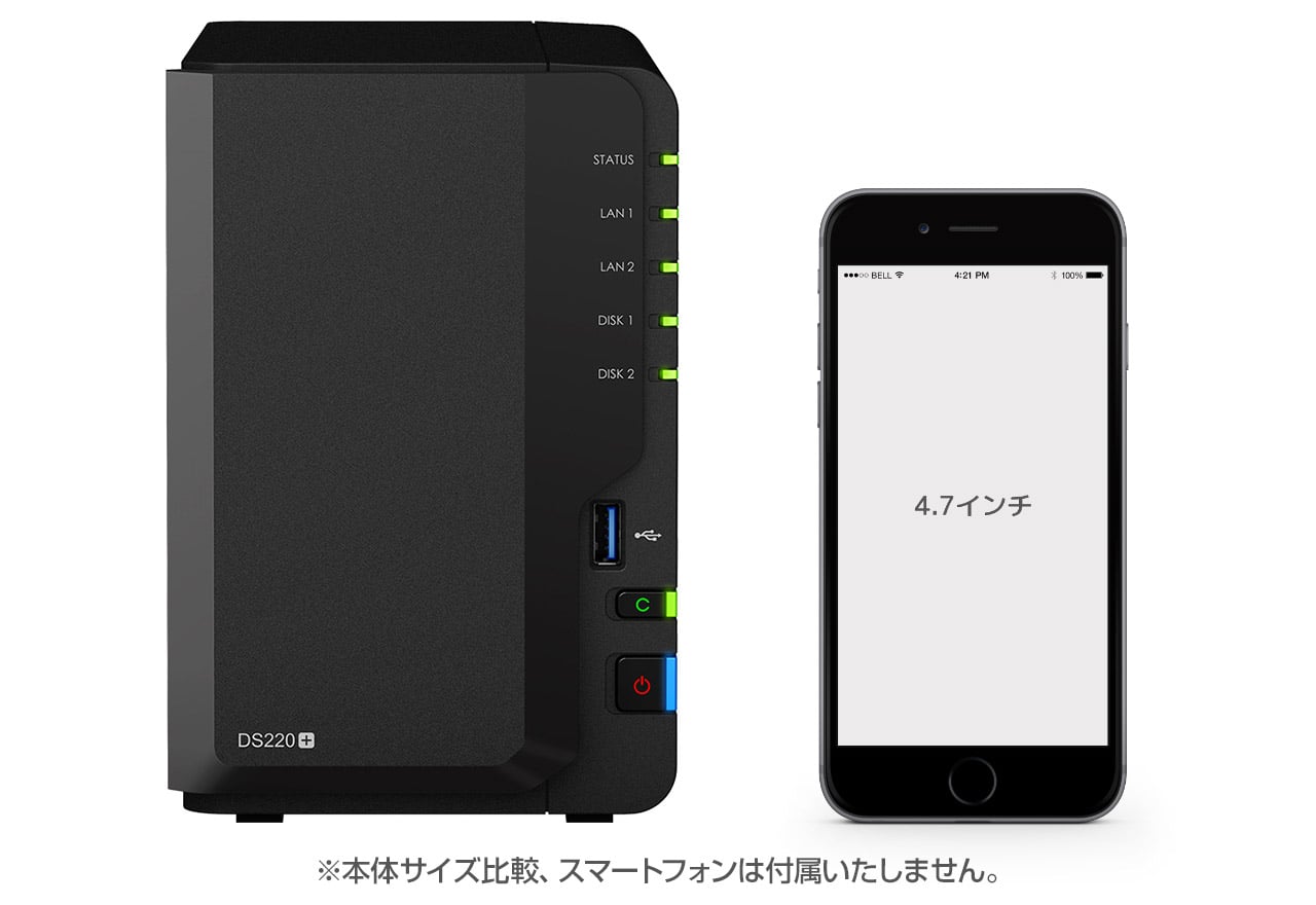 DiskStation DS220+ | Synology ビジネス向け 2ベイオールインワンNAS ...