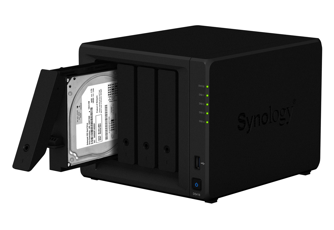 DiskStation DS418 | Synology 4ベイオールインワンNASキット | 株式