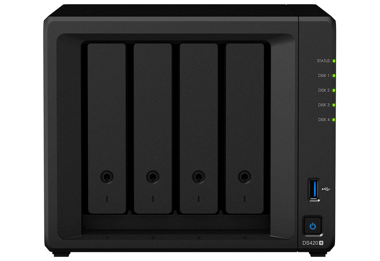 DiskStation DS420+ | Synology ビジネス向け 4ベイオールインワンNASキット | 株式会社アスク