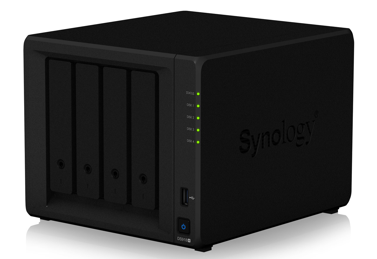 Synology NAS DS918+ 4ベイ新品未開封