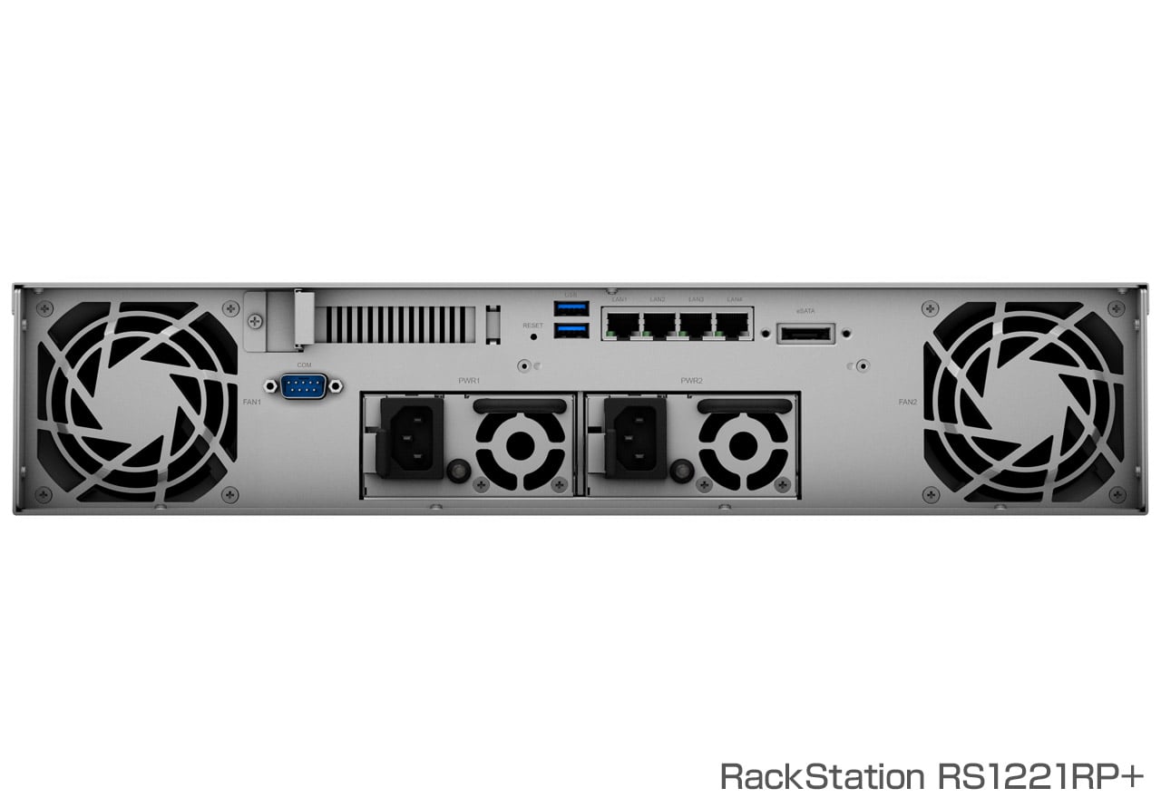 RackStation RS1221+/RS1221RP+ | Synology ビジネス向け 2U 