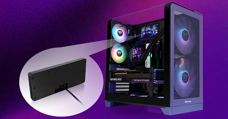 システム情報やお好みの画像を表示可能