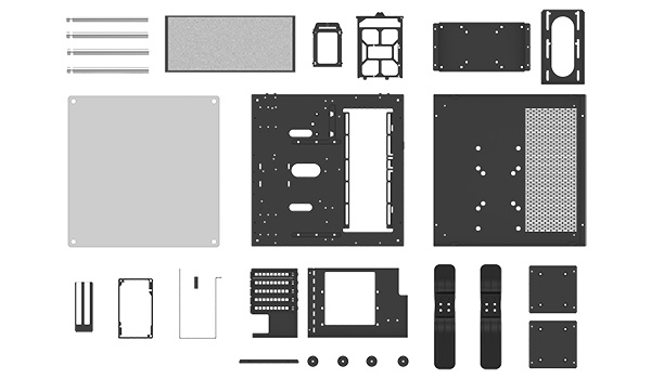 ケース本体をDIY可能な「Dismantlable Modular Design」