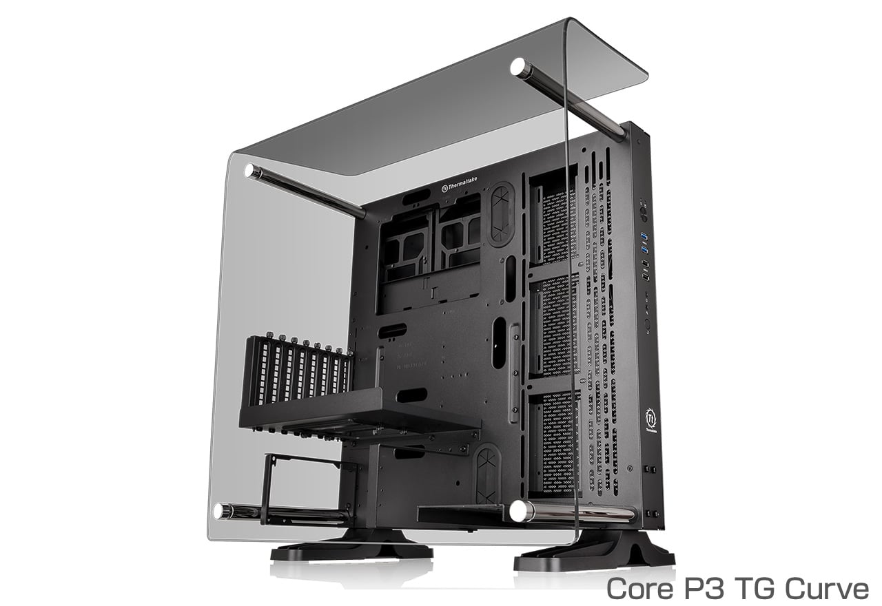 Core P3 TGシリーズ | Thermaltake オープンフレーム型PCケース | 株式 