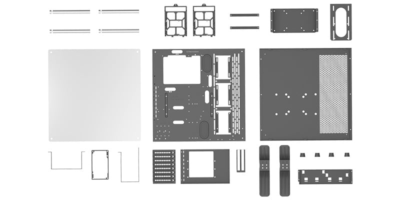 ケース本体をDIY可能な「Dismantlable Modular Design」