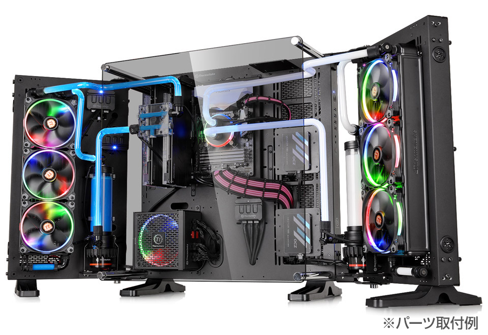 Core P7 Tg Thermaltake オープンフレーム型pcケース 株式会社アスク