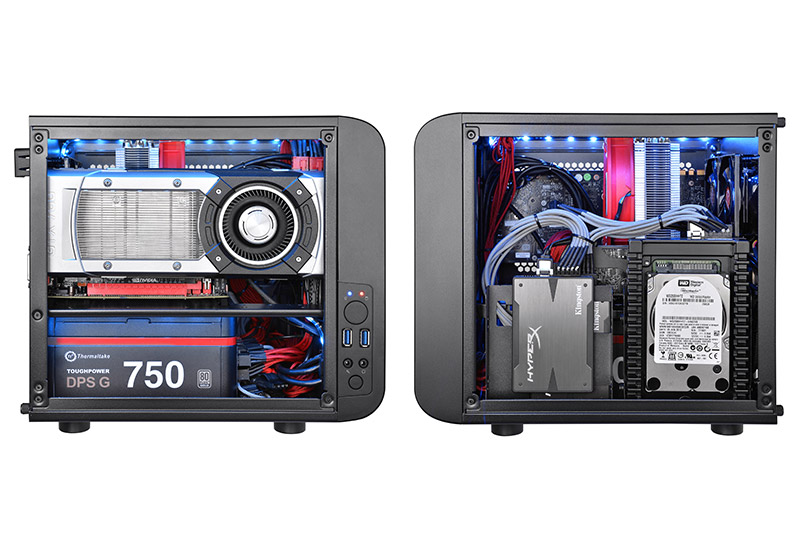 Thermaltake Core V1 mini-itx キューブPCケース