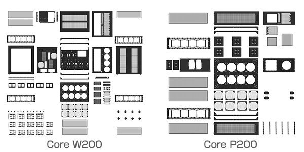 ケース本体をDIY可能な「Dismantlable Modular Design」