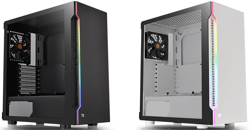 H200 TG RGBシリーズ | Thermaltake ミドルタワー型PCケース | 株式 ...