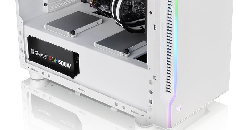 Thermaltake H200 TG RGB Snow Edition