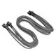 4+4Pin ATX Sleeved Cable Gray