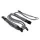 6+2Pin PCI-E Sleeved Cable Gray