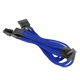 SATA Sleeved Cable Blue